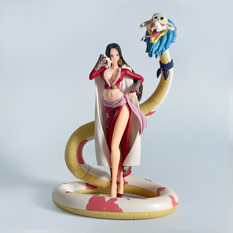 One Piece Snake Empress Figure Boa Hancock Standing Empress Anime Model Desktop Ornament Wholesale