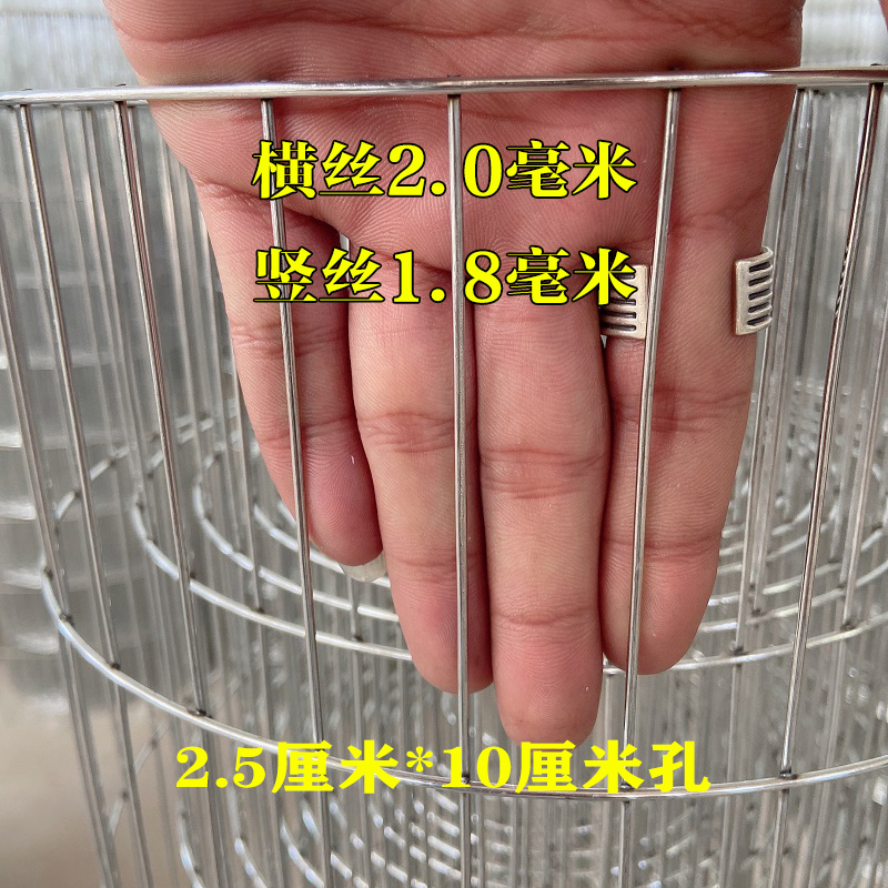 厚い亜鉛メッキの小さな長い穴の溶接金網、鉄線メッシュ、養殖用ロールネット、鶏とハトのケージ、鳥かご、バルコニーの底|undefined
