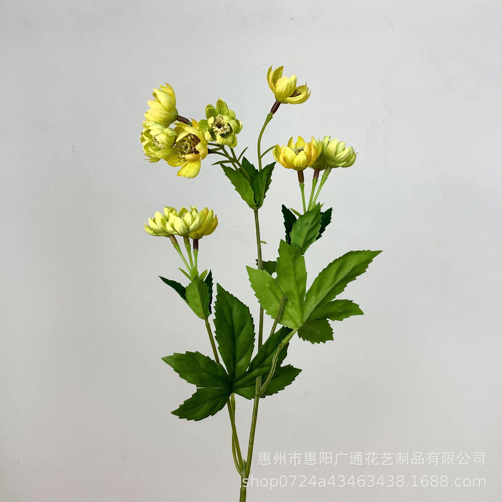 노란색