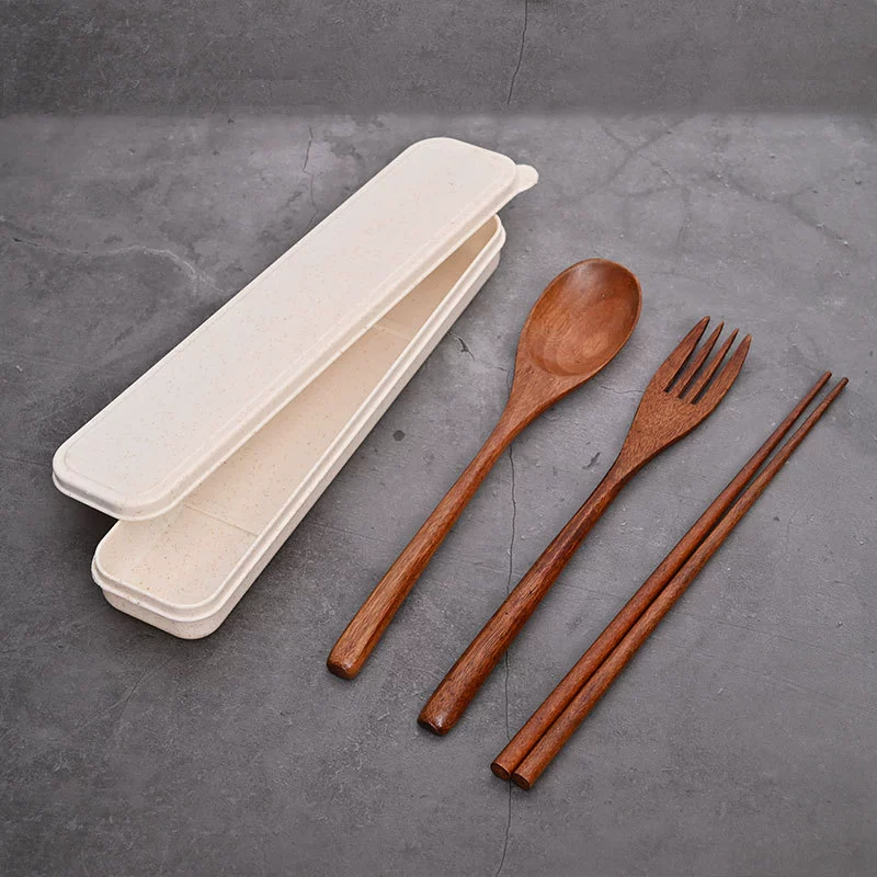 Японская деревянная посуда, ложка, вилка, набор, интернет-магазин, оптовая продажа