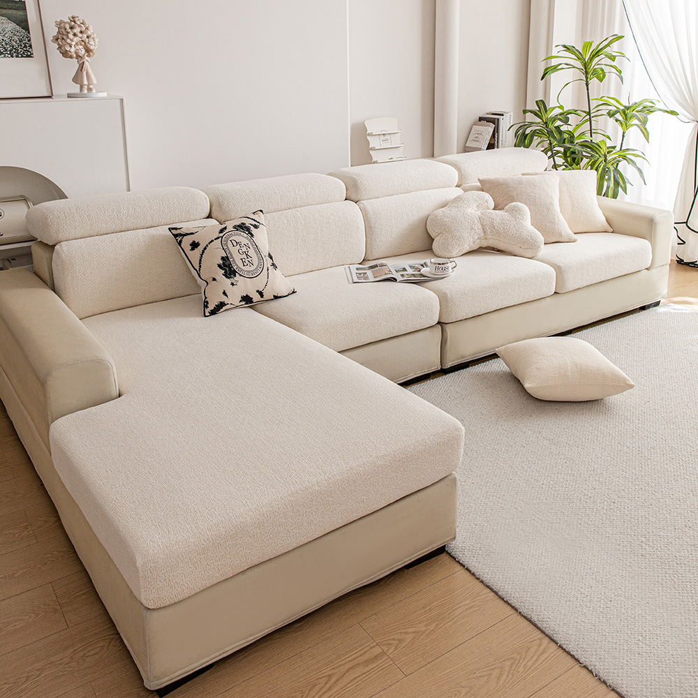 European Romantic Style Stretch Sofa Cover Non-slip Protector_voghion.com