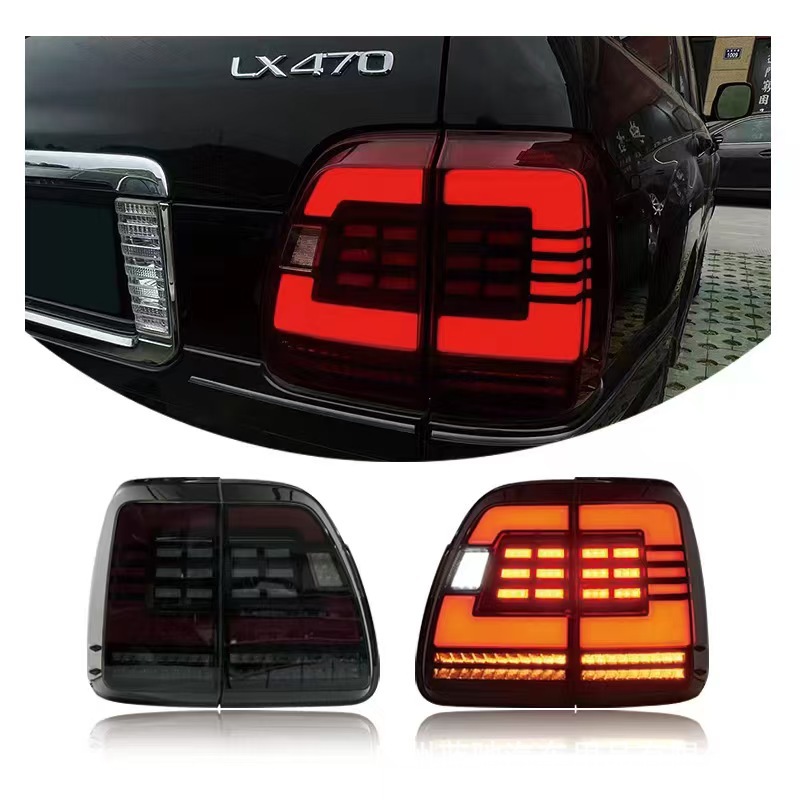 Lexus LX470 2004-2007 LED arxa fara yığımı dinamik işıq