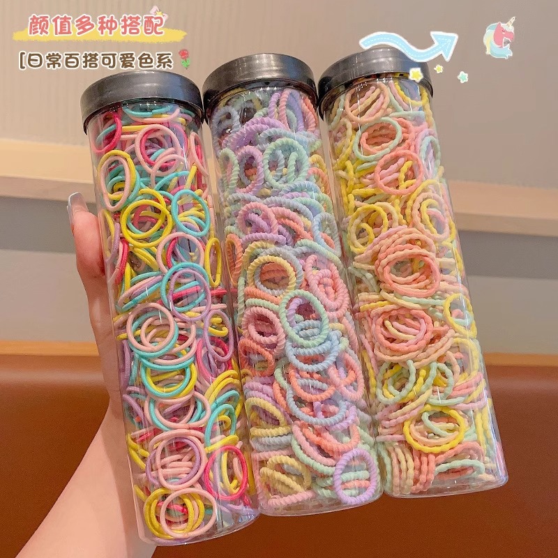 Banda de goma para niños lazo del pelo del bebé cuerda de pelo infantil dedo banda de pelo lazo del pelo banda de goma niña cuerda de pelo