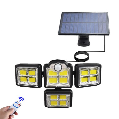 Cross-border new solar outdoor lights household indoor lighting split sensor lights outdoor garden lights waterproof street lights