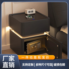 家庭用スマートベッドヘッドキャビネット金庫一体多機能無線充電金庫寝室ベッドサイドキャビネット収納キャビネット