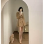 翻领气质春秋季休闲风衣