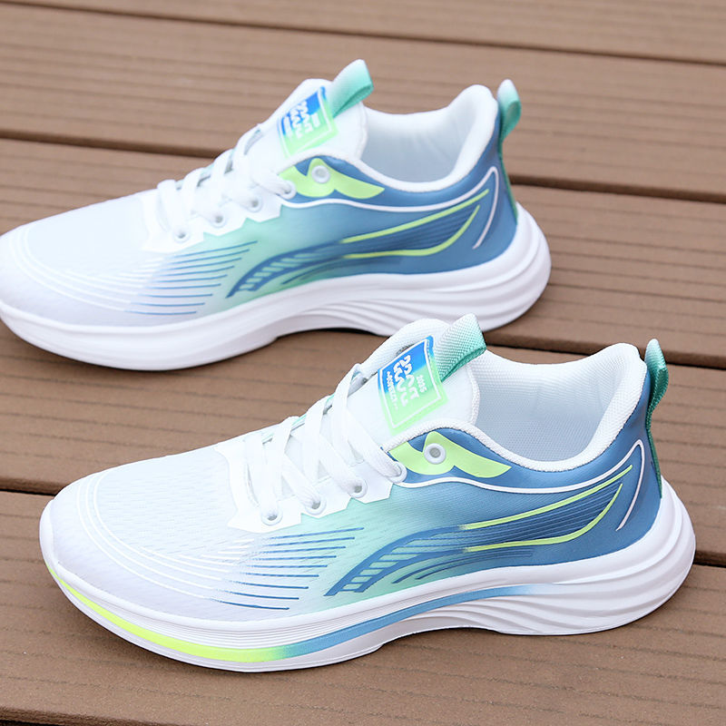 Ice silk running summer breathable sports students, mesh for men, casual shoes, trendy shoes_voghion.com