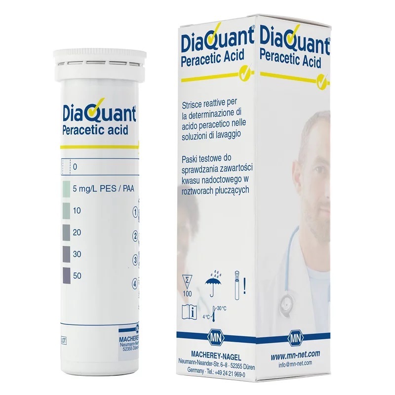 倍斯特仪器 供应 MN DiaQuant 过氧乙酸测试条 932001