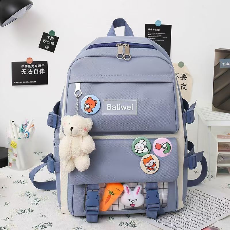 파란색 배낭