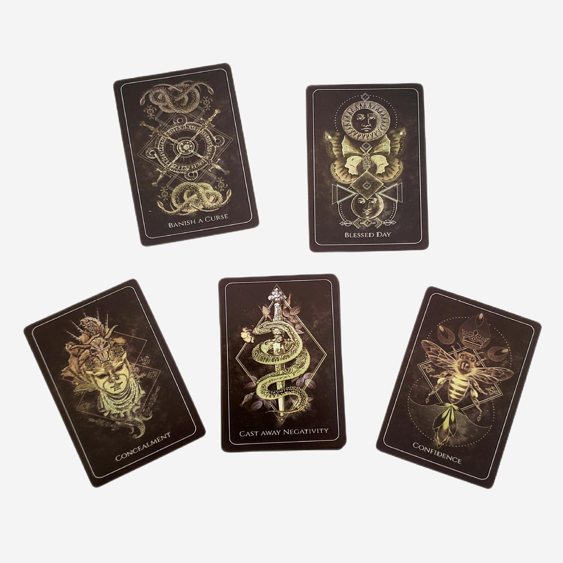 Carte da gioco oracle amulet talisman per feste e party_voghion.com