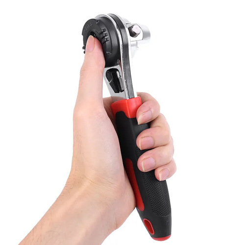 6-22MM adjustable ratchet wrench multifunctional movable open-end wrench manual wrench tool