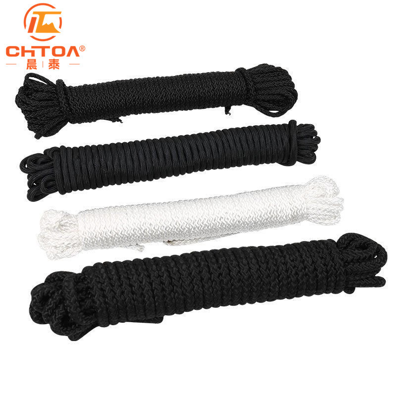 厂家销售八股编织绳 捆绑绳 丙纶圆绳 尼龙登山绳 晾衣绳 束口绳