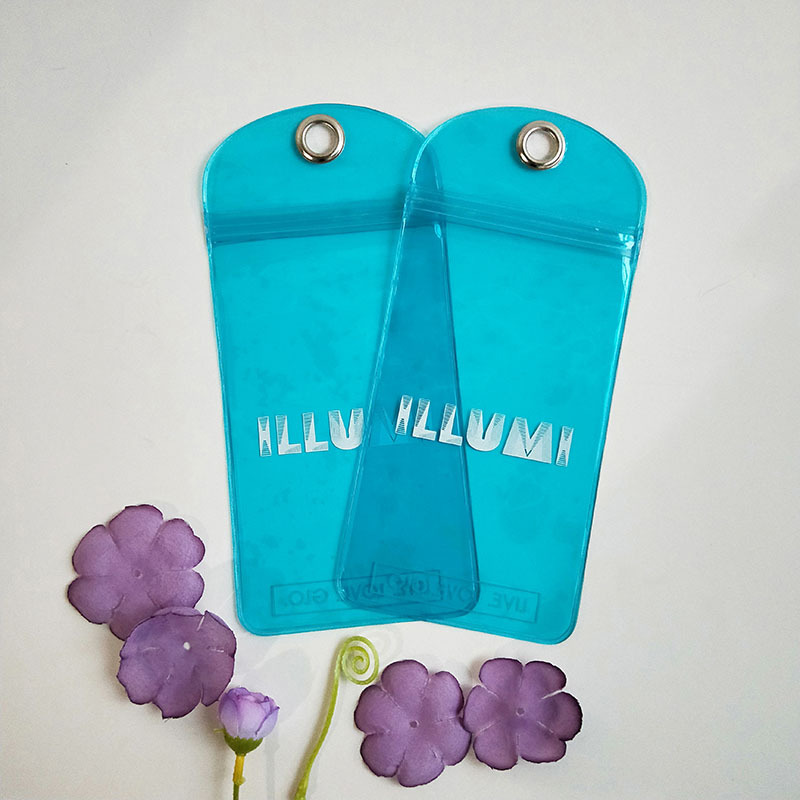 夏季新款pvc手机防水袋 可印刷批发透明简约游泳漂流防水袋