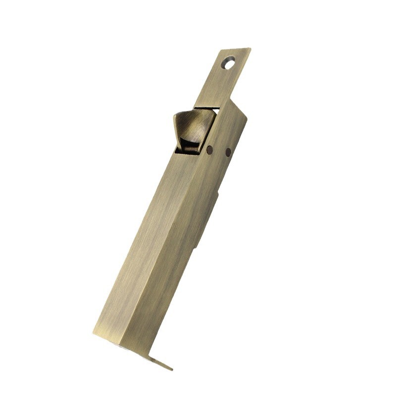 Pestillo automático de acero inoxidable 304 para puerta de madera de doble apertura, pestillo oculto para puerta cortafuegos de doble hoja, pestillo superior e inferior antirrobo para puerta image 7