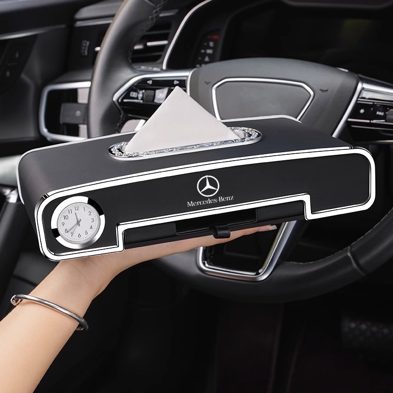 L5Uベンツ車載ティッシュケースe級e300A級C級glc260/GLE/ティッシュ自動車用品内装|undefined