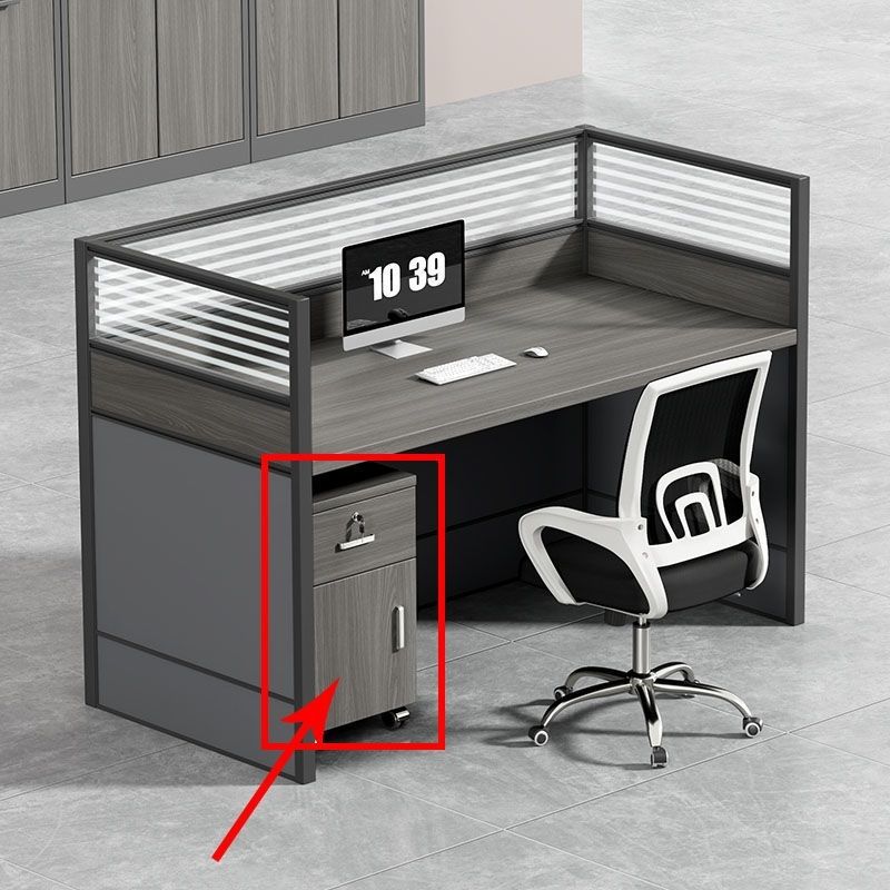 Fábrica directa mesa y silla de oficina personal mesa de oficina mesa de oficina doble pantalla de partición