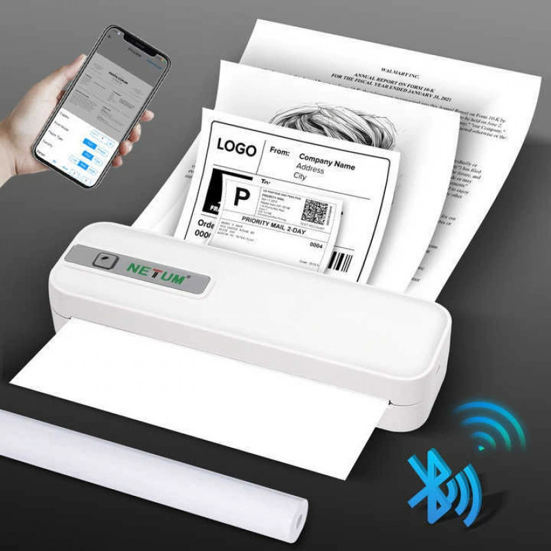 Handheld printer, (Cross-border trading), bluetooth, 4