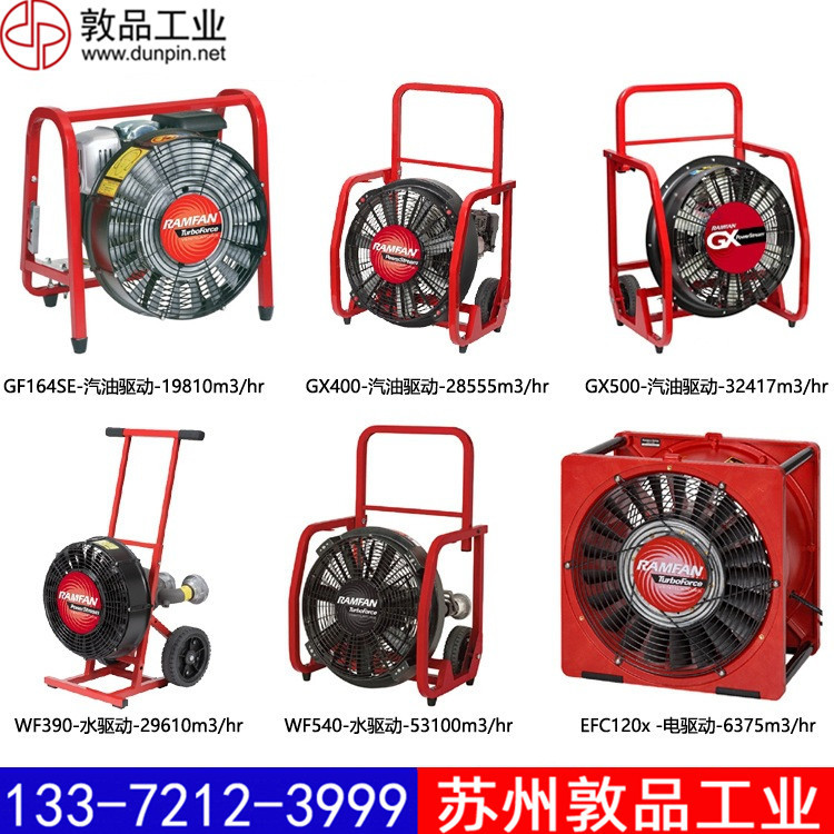 GF164SE正压式机动消防排烟机