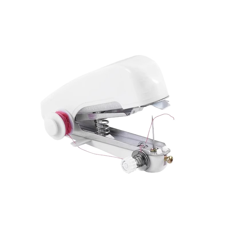 Máquina de coser mini miniatura portátil manual doméstica simple de coser ropa artefacto de bolsillo máquina de coser pequeña