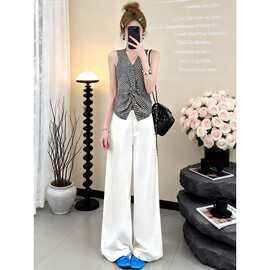 夏装ootd减龄穿搭一整套高级感炸街巨好看甜美韩系上衣套装两件套