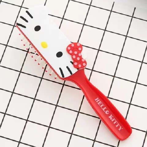 Hellokitty peine hecho a mano de diamantes completos bricolaje peine de maquillaje portátil pequeño para regalos de novia creatividad de San Valentín