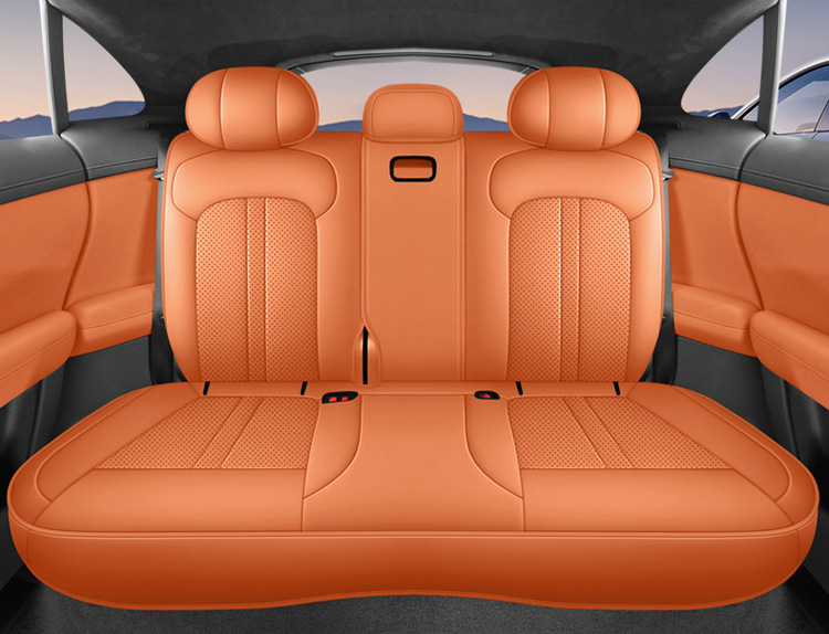 New Model Suitable for Yu7 Full Leather Car Seat Cushions, Four-Season Special Seat Covers, One Car One Version, E-Commerce Dropshipping Wholesale