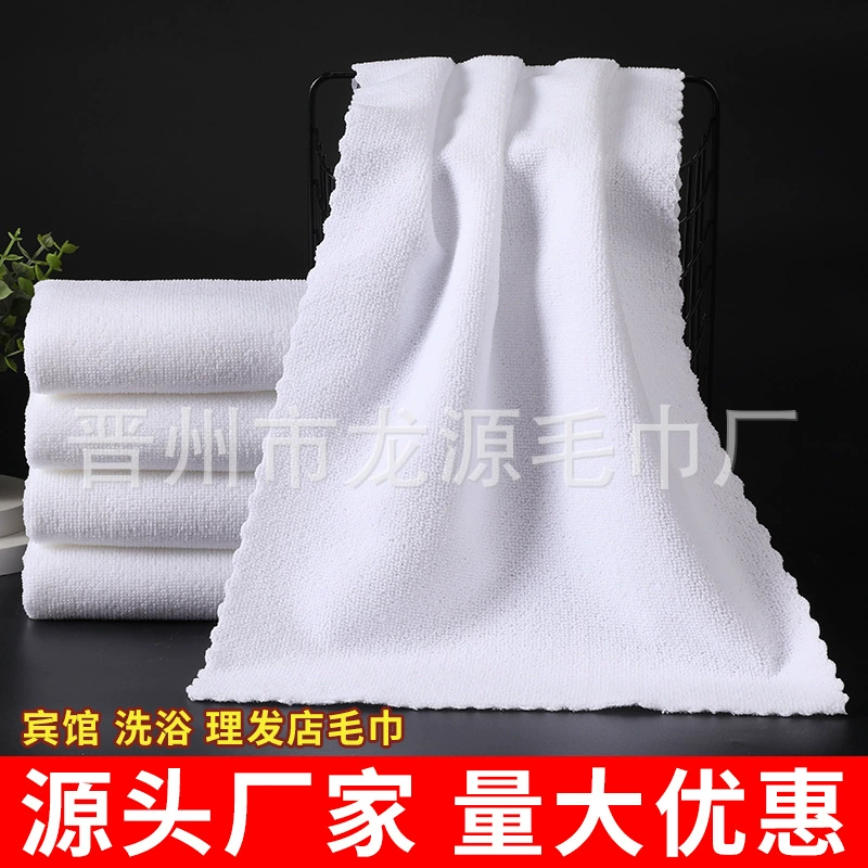 Оптовое одноразовое Кружевное белое полотенце Парикмахерская банный центр Отель Проживающая в семье магазин массажа ног Принадлежности для парикмахерских