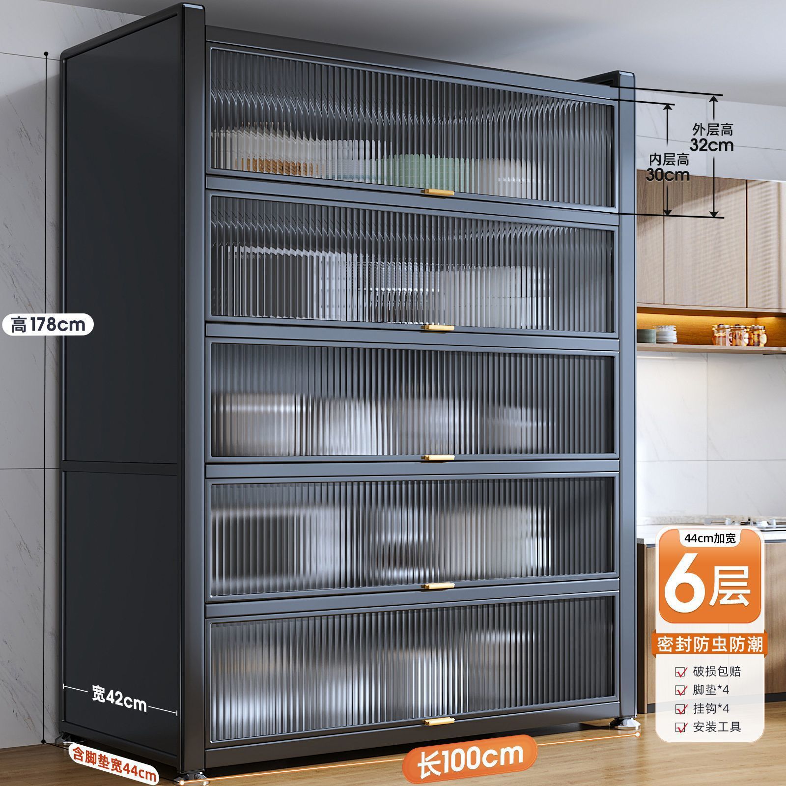 Fábrica directa gabinete de comedor gabinete de té gabinete de cocina rural gabinete de sala de estar gabinete de comedor tablero de roca barra de té