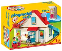 70129家庭住宅123小房子红房子娃娃屋2岁玩具