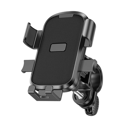 universal motorcycle and bicycle navigation | Car phone holder - z1-black-handlebar-version