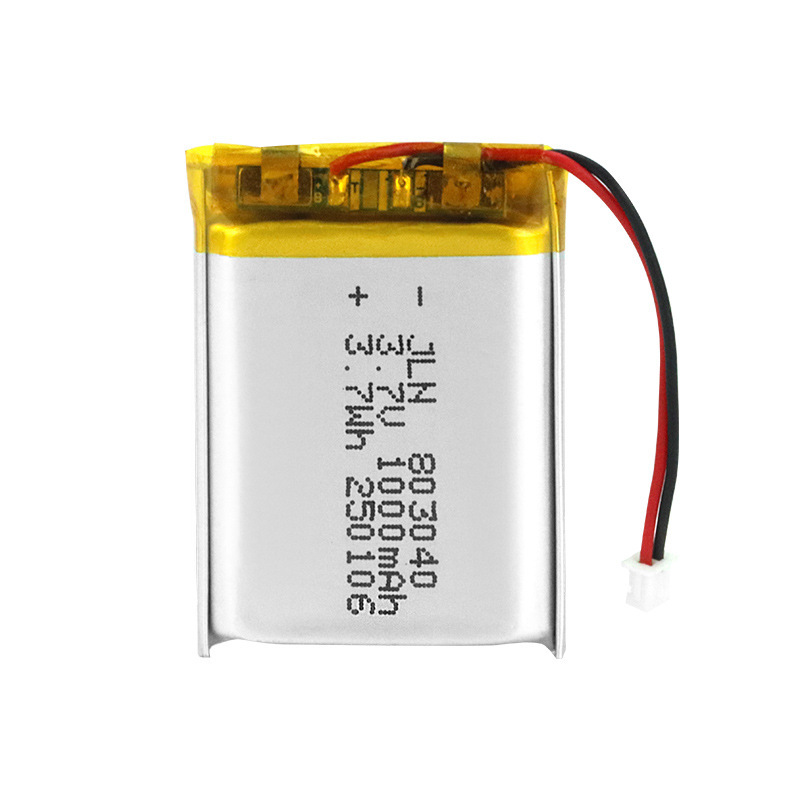 803040聚合物锂电池3.7V 1000mAh手持风扇游戏手柄定位器电池现货|undefined