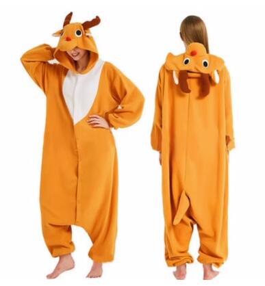 Elfo de mascotas Bao Ke Meng Yibei Azul Elfo de Dibujos Animados de una sola pieza de dibujos animados pijamas estudiante co hombres y mujeres ropa de rendimiento transfronterizo