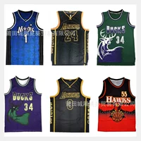НБА Трансграничный баскетбольный костюм Lakers 8 #24 Magic 1 Макгрэди Бакс Рей Аллен Спортивный жилет Спортивный майка