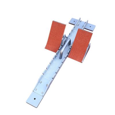 aluminium alloy Starting blocks Track and field run equipment thickening Aluminum material Graduation adjust Plastic starting gear