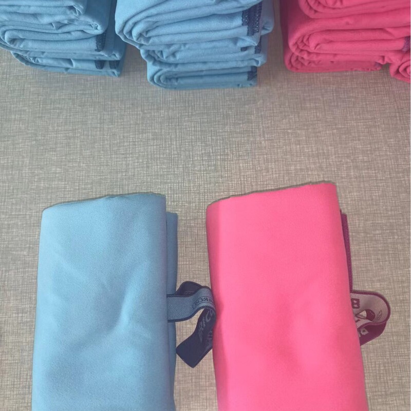 Rept Recyclable Recycled Fabric (Grs) Tc Microfiber Quick-Drying Double-Sided Velvet Towel Bath Towel Beach Towel