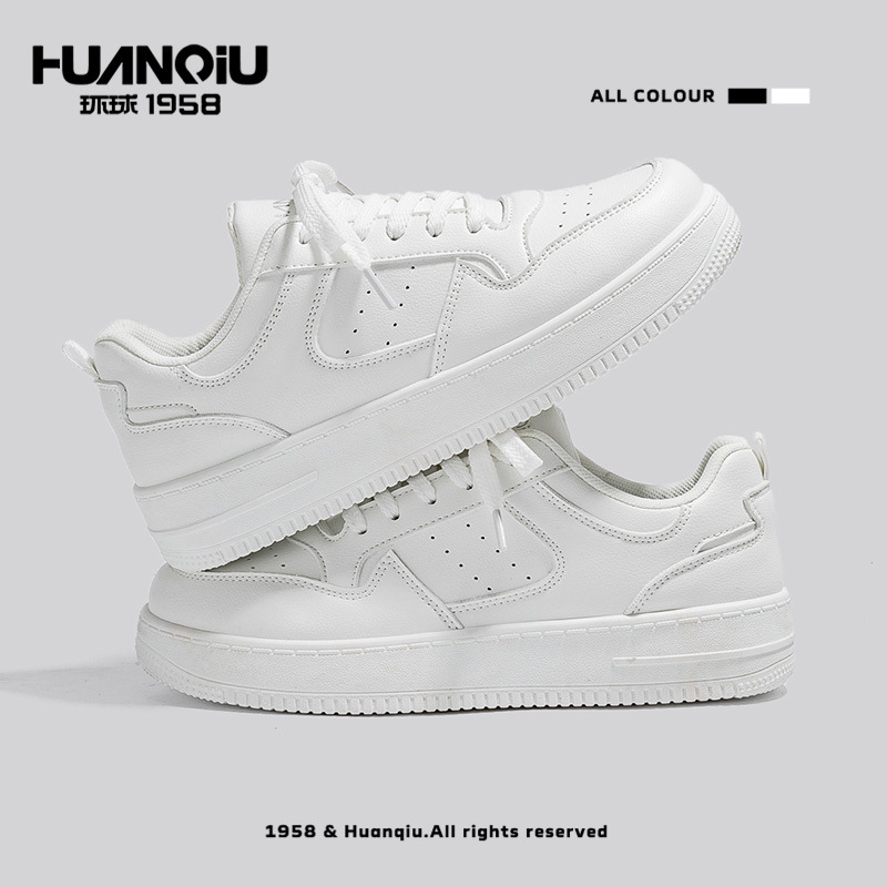 Universal Dopamine White Shoes Women's 2025 Summer New Breathable Sneakers Easiest for Match Student Korean Style Sports and Casual Shoes Universal Dopamine White Shoes Women's 2025 Summer New Breathable Sneakers Easiest for Match Student Korean Style Sports and Casual Shoes