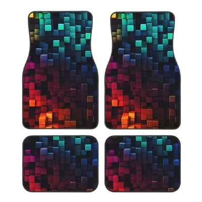 Abstract Style Car Floor Mats, Avtomobil döşəmə paspasları