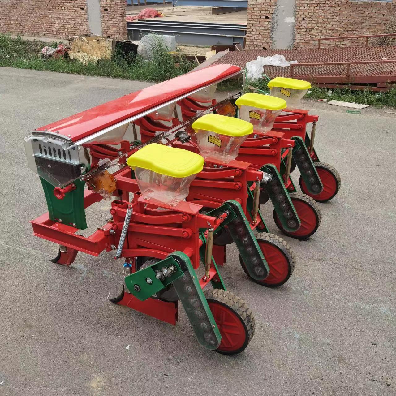 玉米播种机 拖拉机带厂家直销悬浮式玉米播种机  玉米免耕播种机