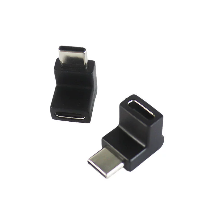 90 градусов локтя USB 3.1 Type C пара самка USB-C материнский аудио и видео адаптер удлинительная головка