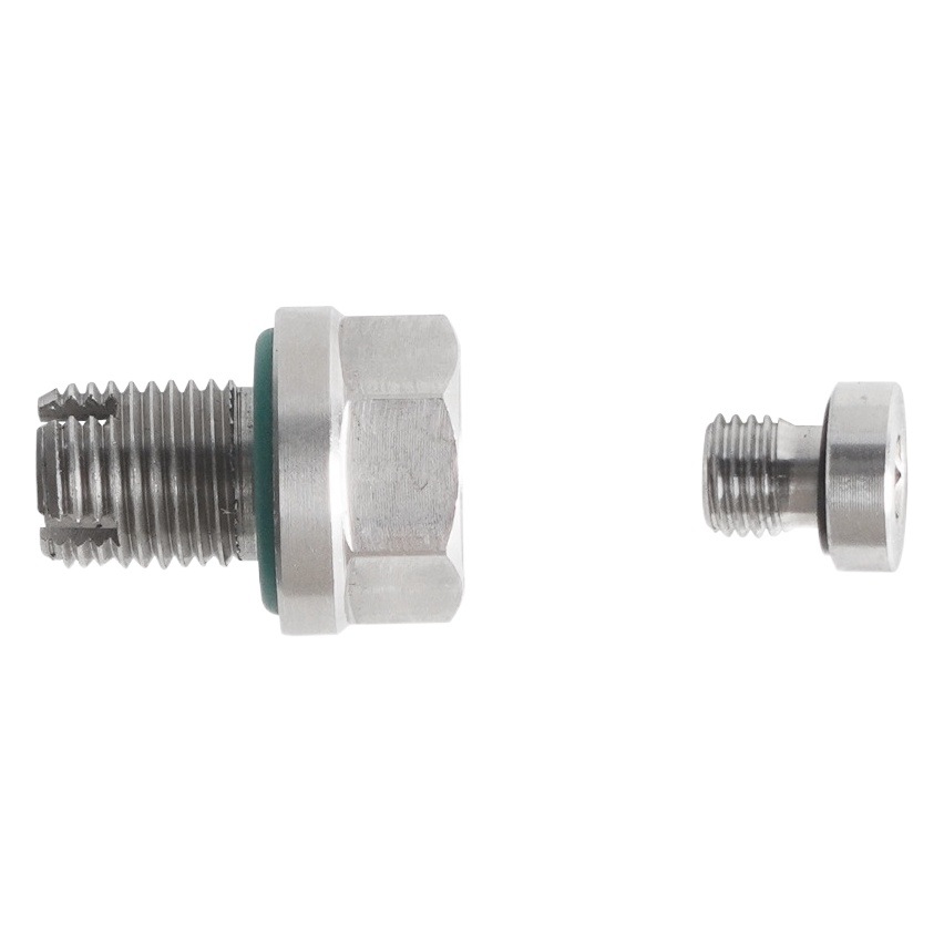 Accesorios de modificación de automóviles reparación autorroscante de aceite de acero inoxidable tornillo de drenaje de aceite kit de reparación de tapón