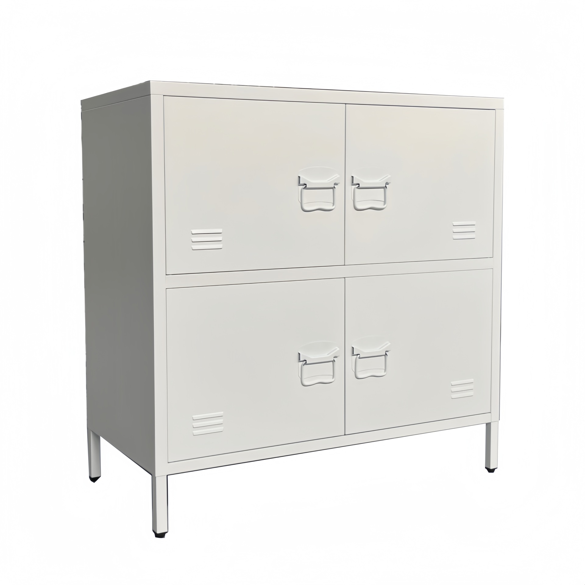 Personalizado armario armario de hierro forjado armario de comedor para niños armario de balcón de almacenamiento moderno simple armario bajo dormitorio balcón comercio exterior