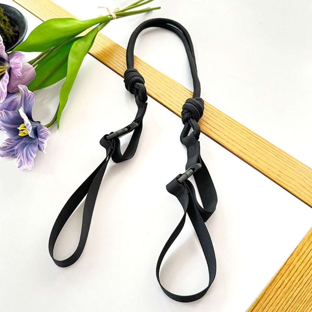 퓨어 블랙 숄더 스트랩
