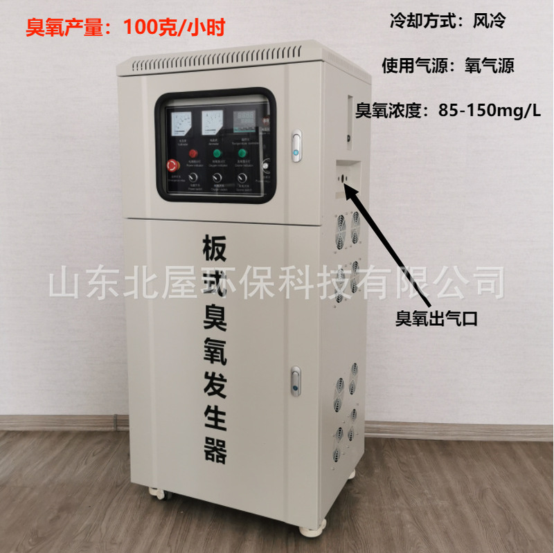 100g Air-Cooled Oxygen and Ozone Integrated Machine Ozone Generator Water Treatment Ozone Machine Commercial Ozone Disinfection Machine