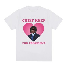 羳ŷվRapper Chief Keef for President T Shirt Men Fa