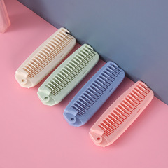 Folding comb with fine and wide teeth, travel portable two-in-one comb, large size for women, straight hair comb, household hair comb, small comb