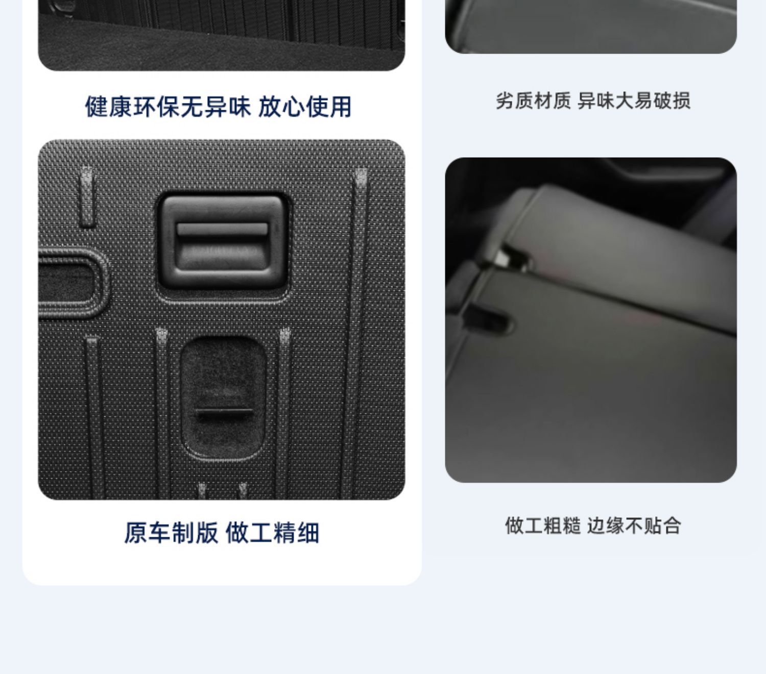 Suitable for Tesla ModelY3 rear seat back cushion trunk mat protective anti-kick mat interior modification