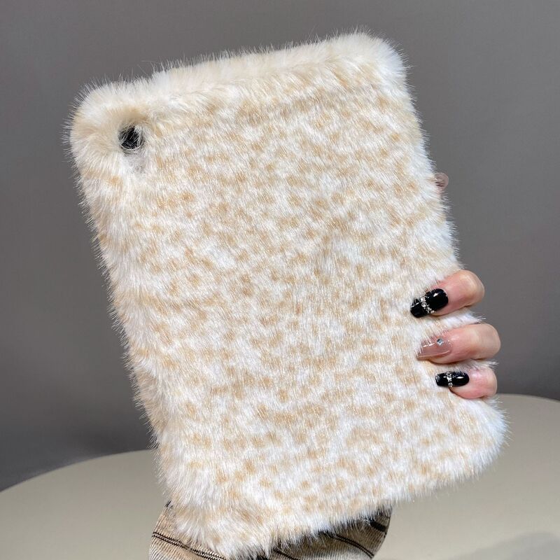 Stuffed Leopard Print Suitable for Ipadmini7 Tablet Protective Case 24 Models Huawei Matepadpro12.2 Customized
