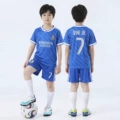2526 real madrid blue no. 7 jersey