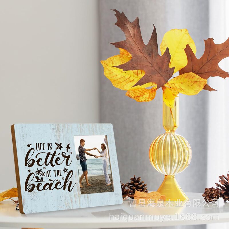 Wooden Photo Frame Table for Home Bedroom Bedside Table Photo Ornaments Wall Hanging Wall Wooden Plate Stereoscopic Square Wood Board Wooden Photo Frame Table for Home Bedroom Bedside Table Photo Ornaments Wall Hanging Wall Wooden Plate Stereoscopic Square Wood Board