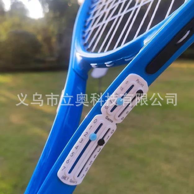 Nuevo marcador de raqueta de tenis portátil transfronterizo anotador de raqueta de tenis portátil